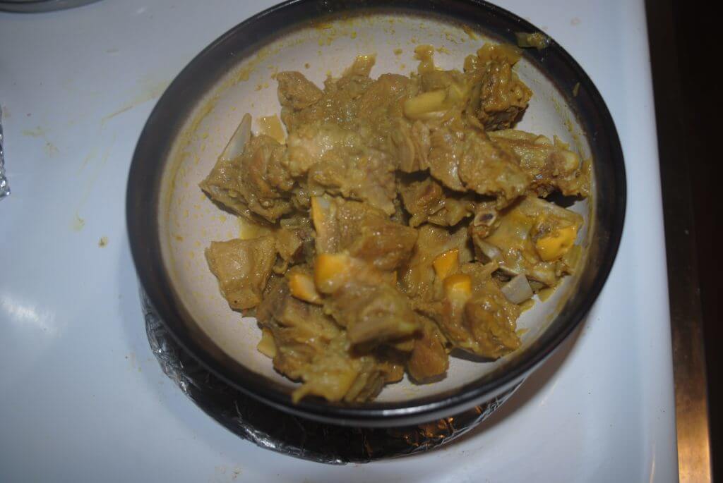 Cooked Mutton