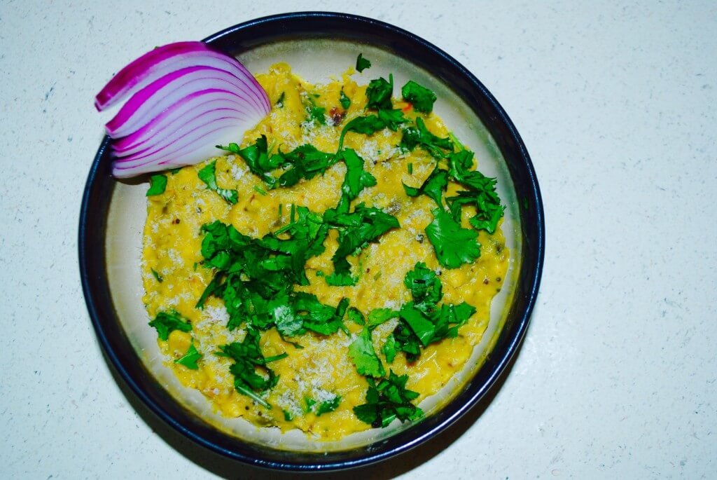 Pithale Pithale / Besan Curry – All About Maharashtra